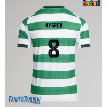 Celtic Benjamin Nygren #8 Tricou Fotbal Replică 2025-26 Barbati Acasa